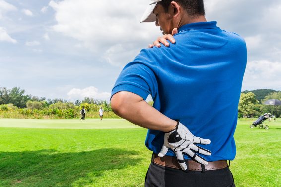 massage for golfers