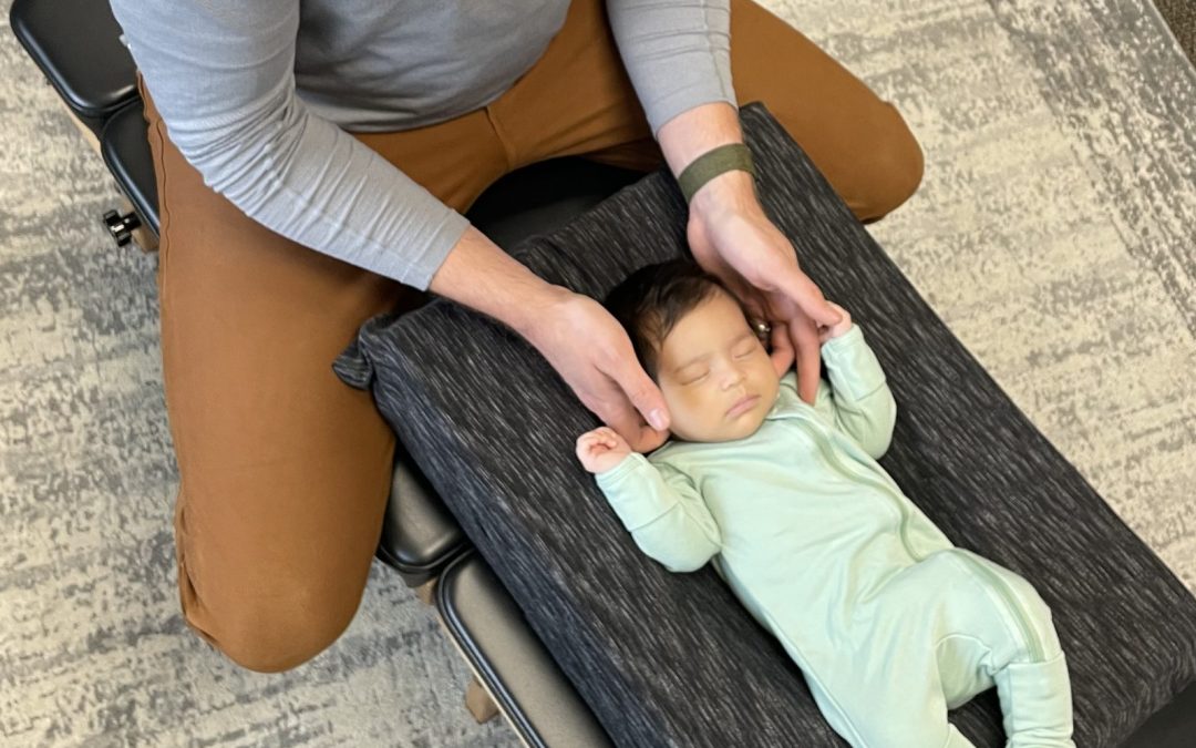 child development baby chiropractic adjustment